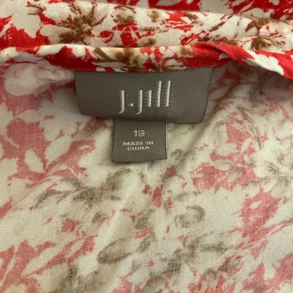 178. J.Jill Tank Dress, Size 18, EUC - Picture 5 of 6